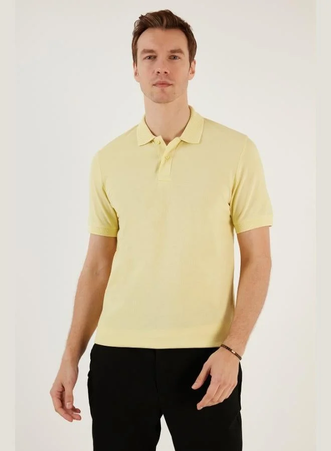 Buratti  Buratti Cotton Regular Fit Button-Down Polo Collar T-Shirt Men's POLO COLLAR T-SHIRT 5902739 for Men | Best Price UAE