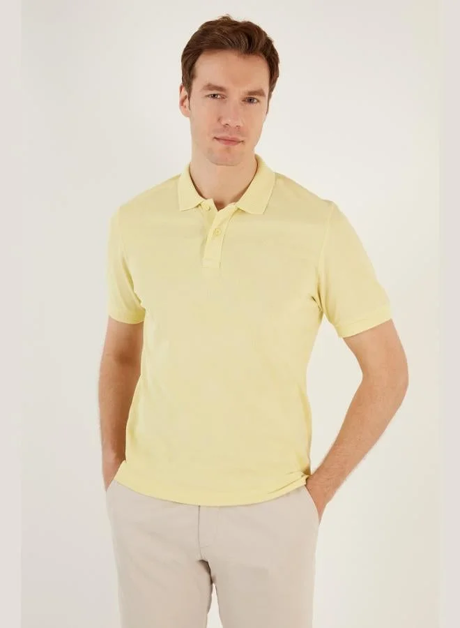 Buratti  Buratti Cotton Regular Fit Button-Down Polo Collar T-Shirt Men's POLO COLLAR T-SHIRT 5902739 for Men | Best Price UAE