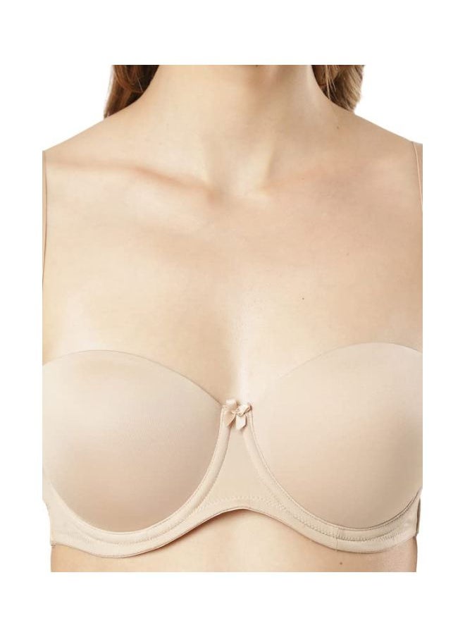JOCKEY - Jockey 1831 Women Under Wired Padded Soft Touch Microfiber Nylon Elastane Stretch Full Coverage Multiway Styling Strapless Bra with Ultra Grip Support Band - Image 1