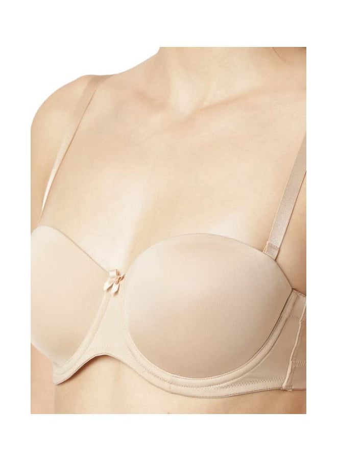 JOCKEY - Jockey 1831 Women Under Wired Padded Soft Touch Microfiber Nylon Elastane Stretch Full Coverage Multiway Styling Strapless Bra with Ultra Grip Support Band - Image 1