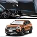 INSAUTO Custom Fit VW Taos Windshield Sunshade for VW Volkswagen Taos 2022 2023 2024 2025 2026 Accessories Front Window Shield 210T Silver Coating Cover for Volkswagen Windshield Sun Visor Protector Blocks UV - Image 2