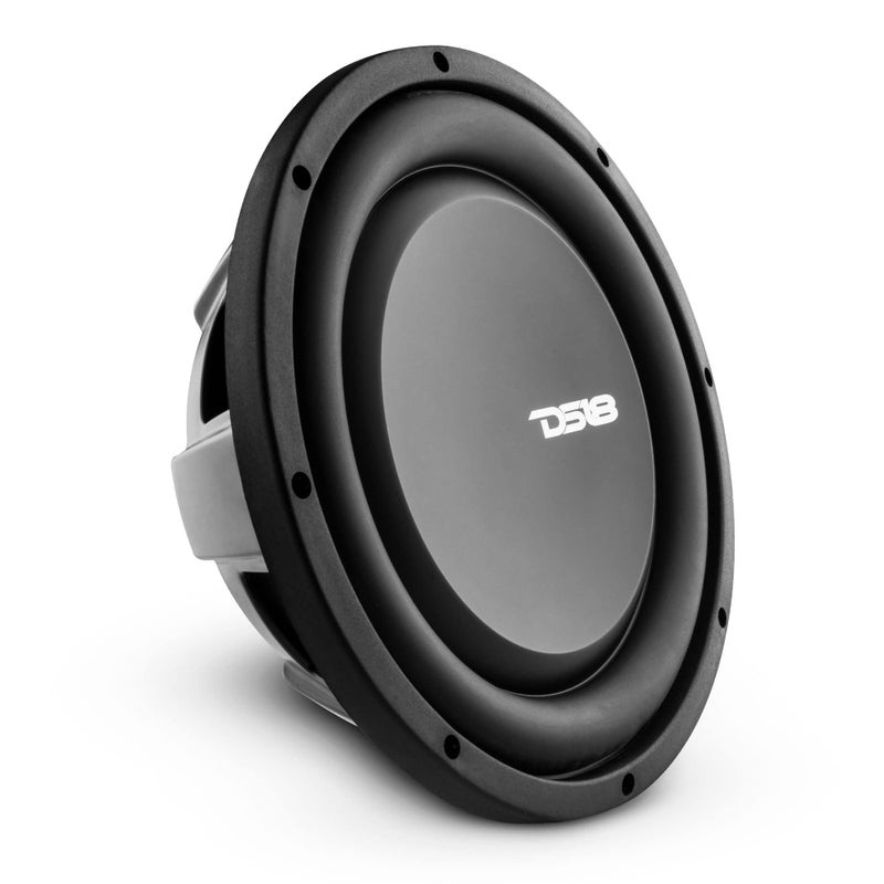 DS18 PSW104D 10 Shallow Mount Subwoofer 1000 Watts Max Power 500 Watts RMS Dual Voice Coil 44 OHMS Water Resistant Best Sub for Tight Spaces in Car Trucks 1 Speaker - Image 2