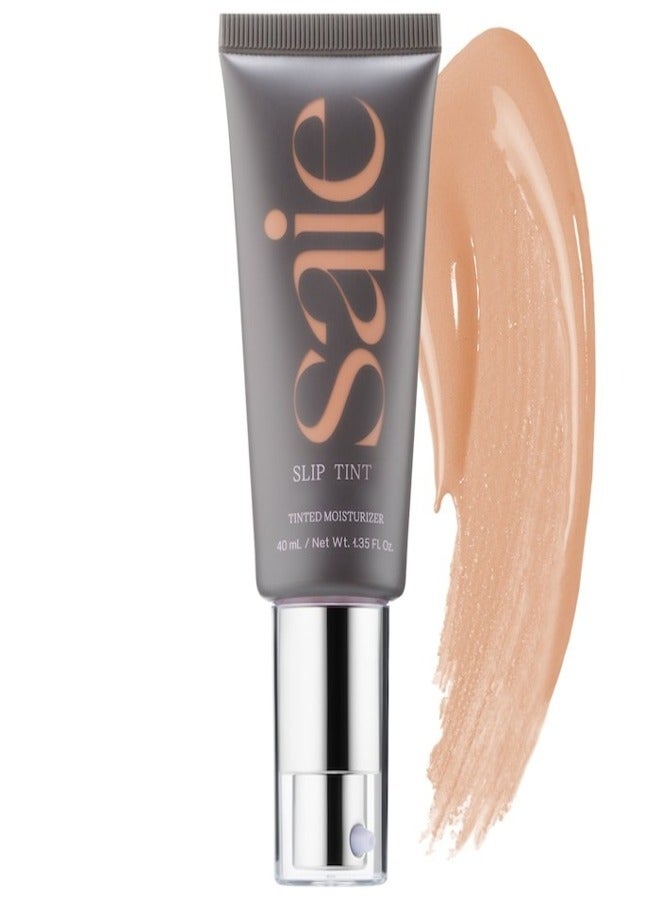 Saie SAIE  Slip  Tint Weightless Tinted Moisturizer + SPF 35 with Hydrating Hyaluronic Acid -  4 -  for light to medium skin tones with a red undertone 40ml  - Image 1
