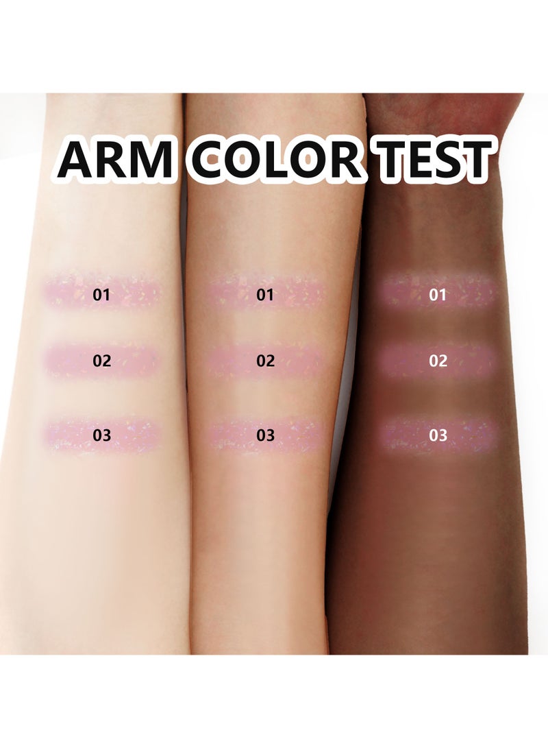 SHCOETY ملمع شفاه بلسم شفاه بتغيير لون درجة الحرارة معزّز بتركيبة نباتية طبيعية، تحتوي على مستخلص فواكه لذيذ وعطر فواكه منعش، مما يمنحك تجربة تذوق مريحة. الطعم اللذيذ سيجعلك تنزلق مرة بعد مرة. - Image 4