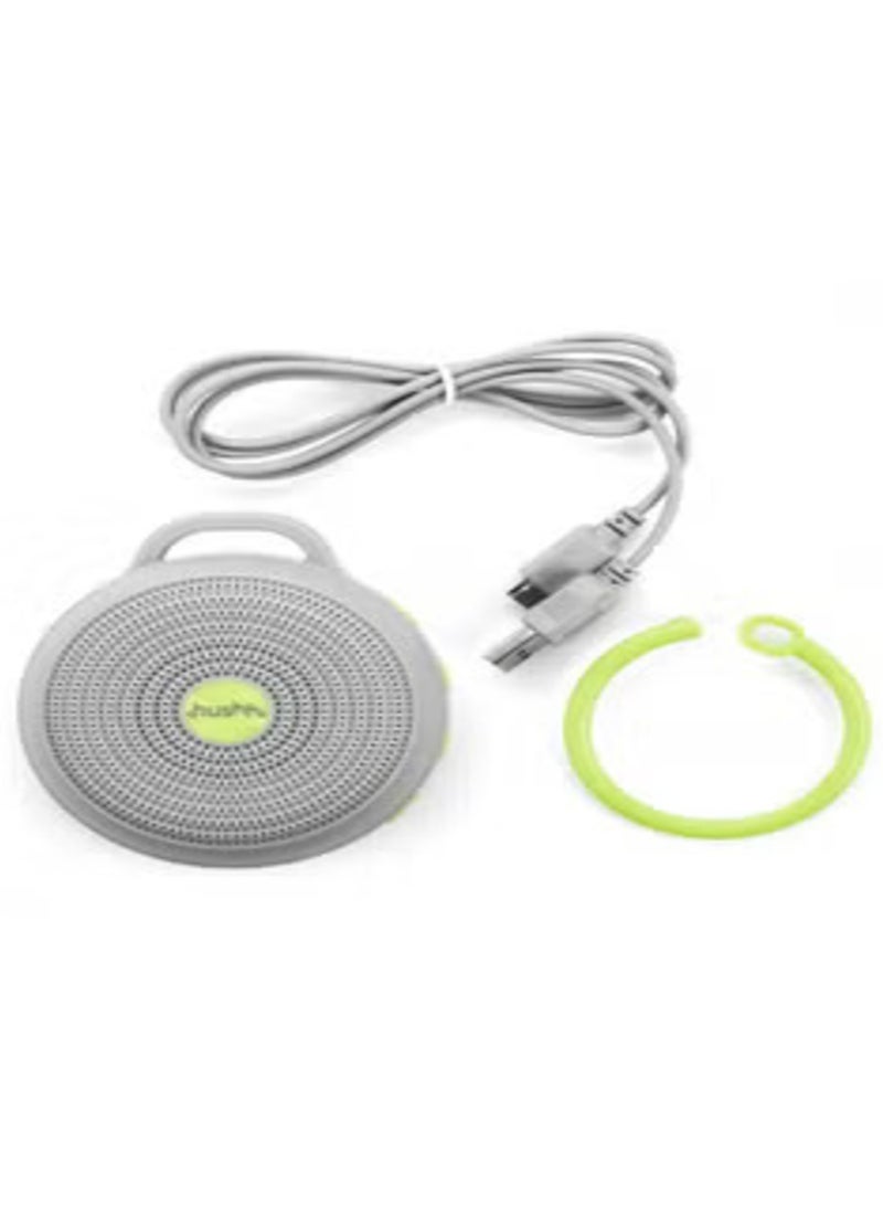 Yogasleep Hushh Portable White Noise Machine for Baby, 3 Soothing, Natural Sounds with Volume Control, Compact for On-The-Go Use & Travel, USB Rechargeable, Baby-Safe Clip & Child Lock, Grey, 2 Count - Image 3