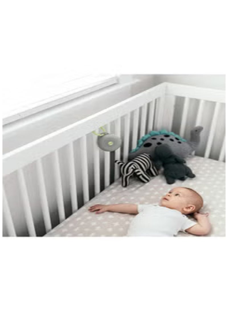 Yogasleep Hushh Portable White Noise Machine for Baby, 3 Soothing, Natural Sounds with Volume Control, Compact for On-The-Go Use & Travel, USB Rechargeable, Baby-Safe Clip & Child Lock, Grey, 2 Count - Image 4
