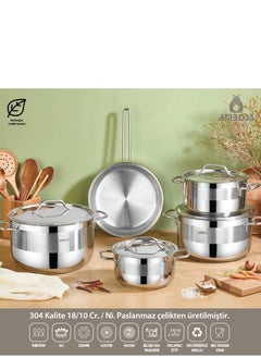AMBOSS Amboss 9 Piece Stainless Steel Cookware Set  - Image 1