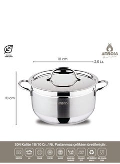 AMBOSS Amboss 9 Piece Stainless Steel Cookware Set  - Image 2