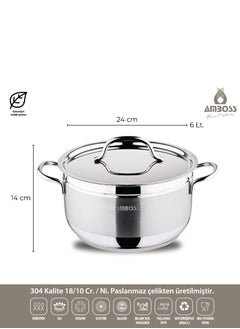 AMBOSS Amboss 9 Piece Stainless Steel Cookware Set  - Image 4