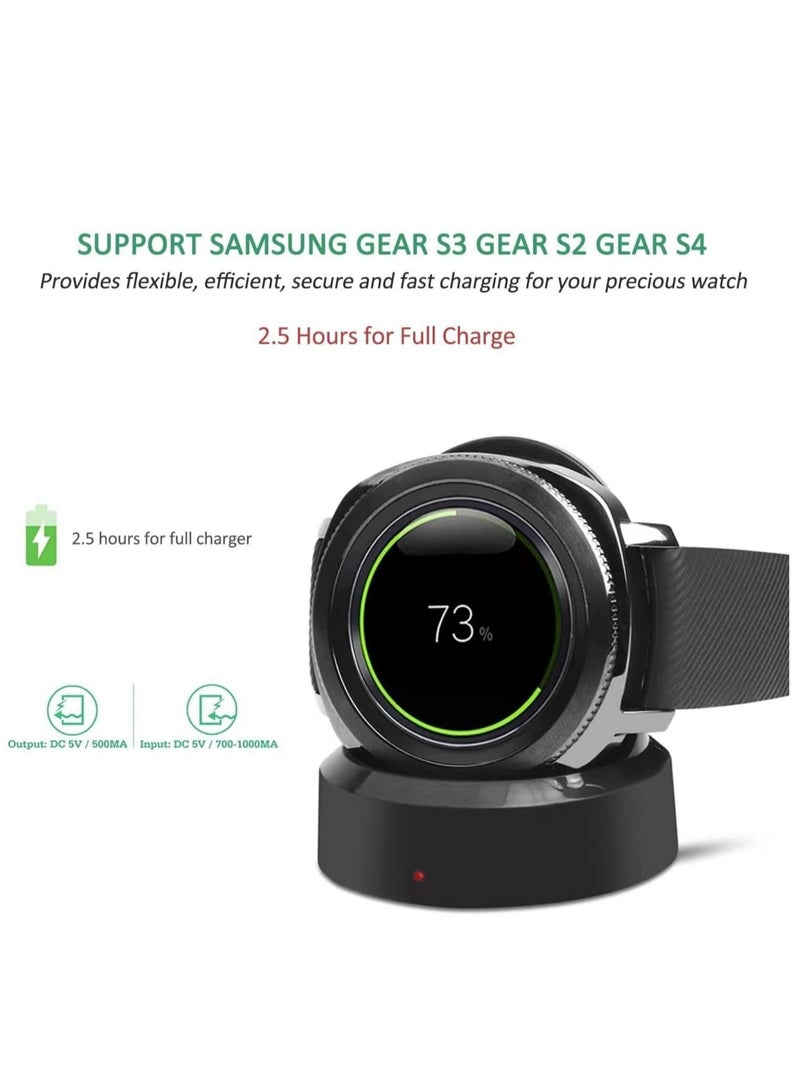 ELTRAZONE Samsung Gear S3 Charger, Bebetter Wireless Qi Charging Dock for Samsung Gear S3 Classic/Frontier Smartwatch (Also fit for Gear S2)  - Image 2