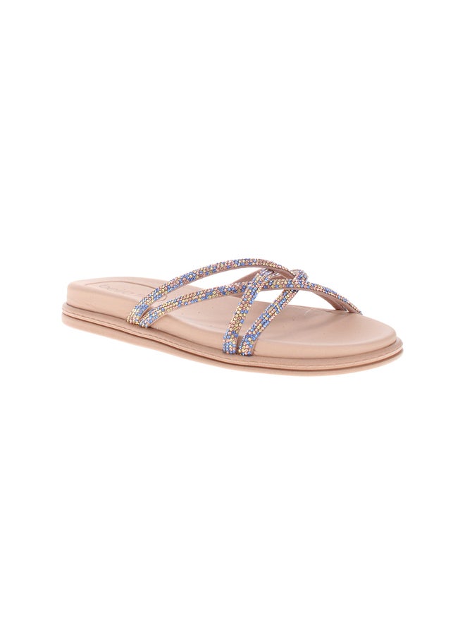 Beira Rio Embellished Flat Sandals - Image 5