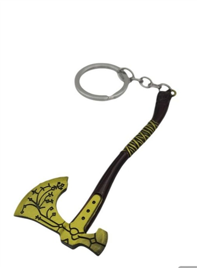 Hangers Metal Crafts Axe Key Chain