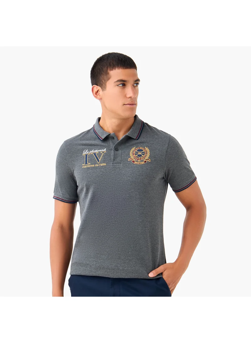 سبلاش فيڤ Embroidered Polo T-shirt