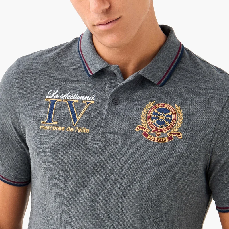 Splash FAV Embroidered Polo T-shirt