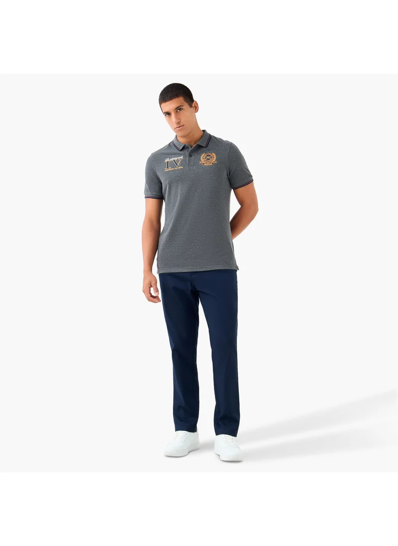 سبلاش فيڤ Embroidered Polo T-shirt