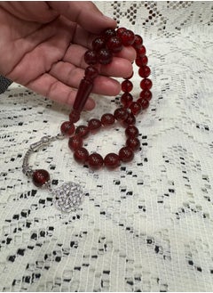 JewelleryClub Faturan Prayer Beads For Men 33 Beads Size 12mm  - Image 2
