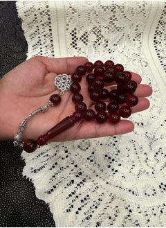 JewelleryClub Faturan Prayer Beads For Men 33 Beads Size 12mm  - Image 3