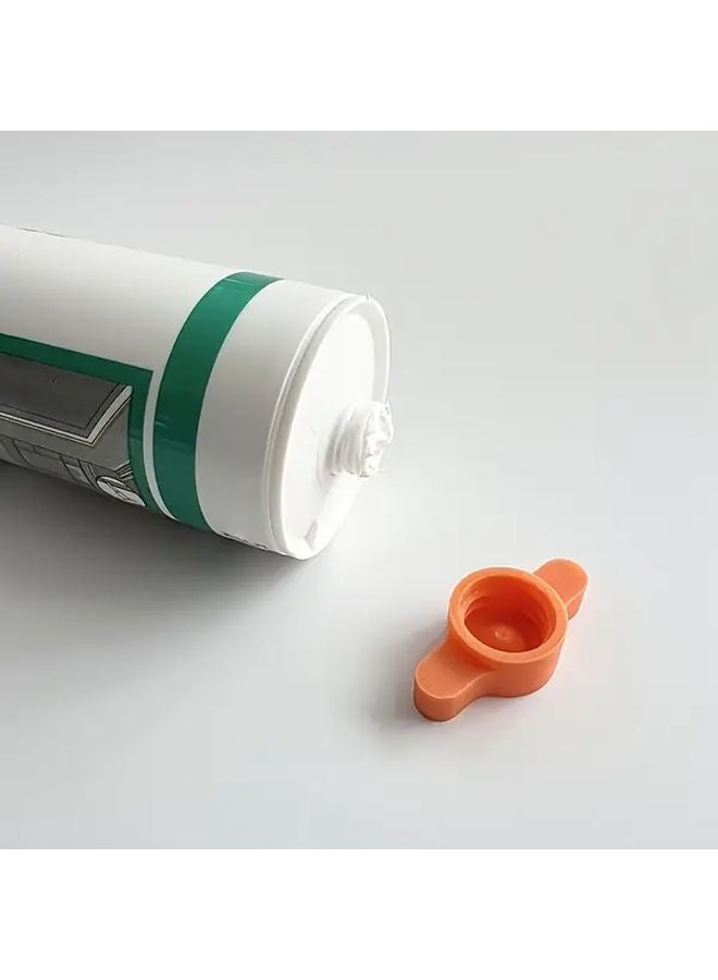 White Silicone Glue Seal Cap For Standard Glass Tubes Internal Cone Design - Image 5