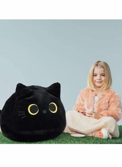 Y&D Plush Toy 3D Black Cat Toy Pillow Cute Animal Cat-Shaped Stuffed Pillow Cushion Great Gifts / Gifted for Birthday  Valentine's Day Give Girlfriend and ChildrenBlack-15.7"…  - Image 5