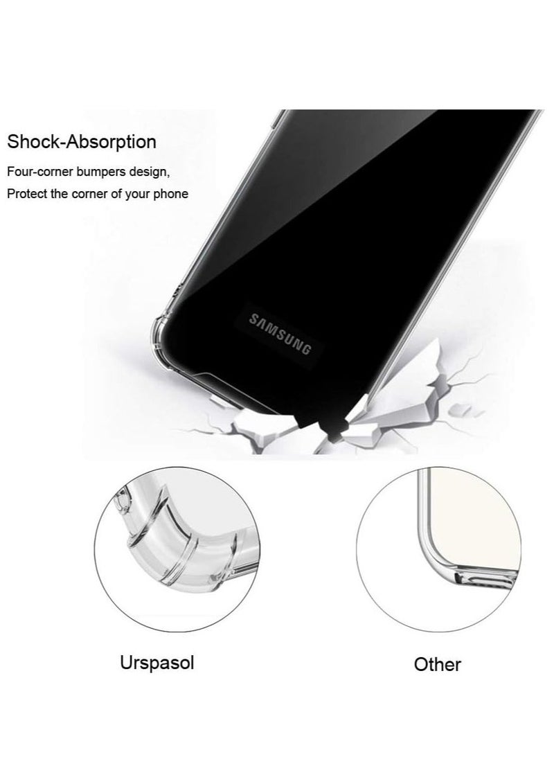 Samsung Galaxy NOTE 20 Case Cover Protective Shock Absorption Bumper soft Transparent Case (Clear)