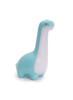 Dinosaur Night Light Creative Gift Light LED Timing Sleeping Light Children's Bedroom Soft Light USB Charging Dimming Atmosphere Light-Color:sky Blue
