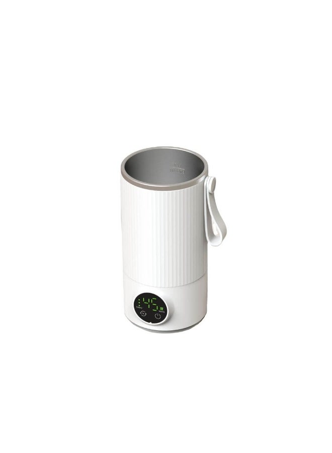 Rechargeable Insulated Mixing Cup – Stainless Steel Coffee Cup with USB Rechargeable Stirring - Image 1