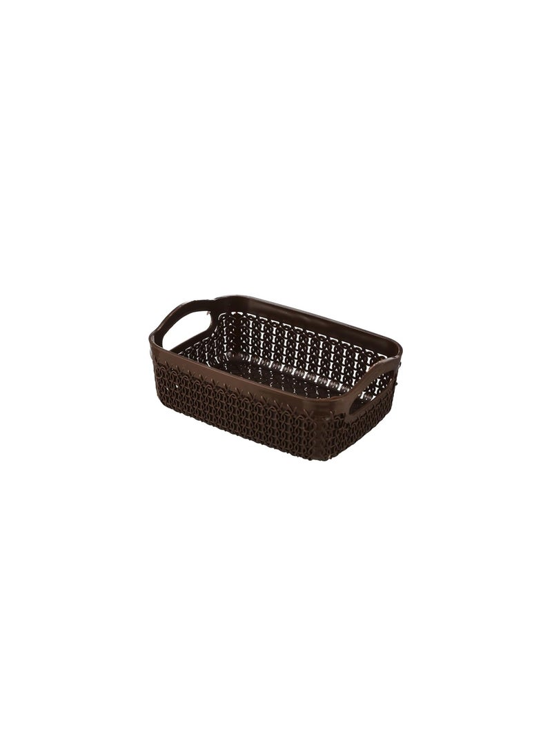 Elhelal & Golden Star Egypt - Turt multi-use basket small brown - Image 1