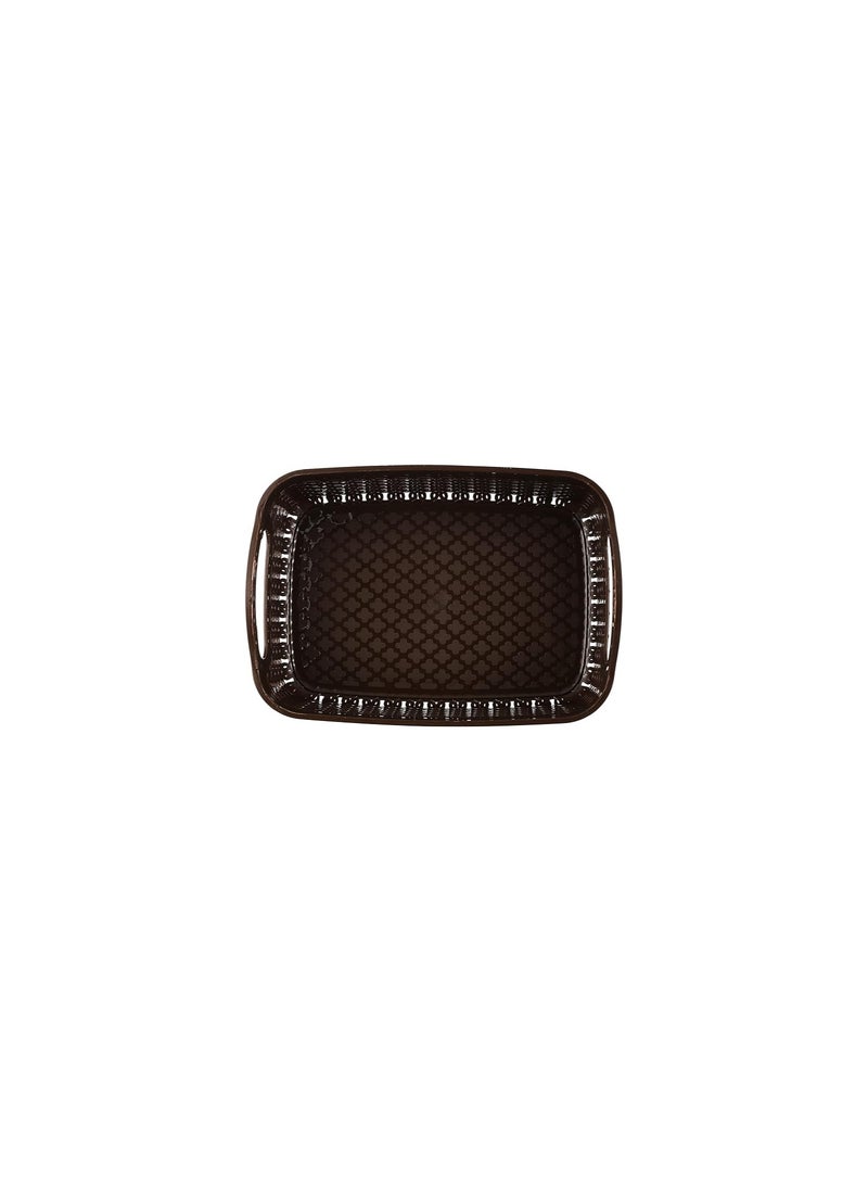 Elhelal & Golden Star Egypt - Turt multi-use basket small brown - Image 1