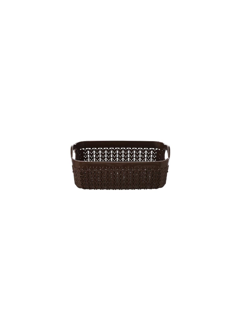 Elhelal & Golden Star Egypt - Turt multi-use basket small brown - Image 1