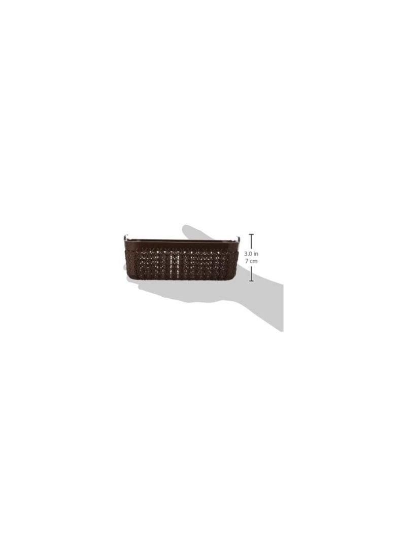 Elhelal & Golden Star Egypt - Turt multi-use basket small brown - Image 1
