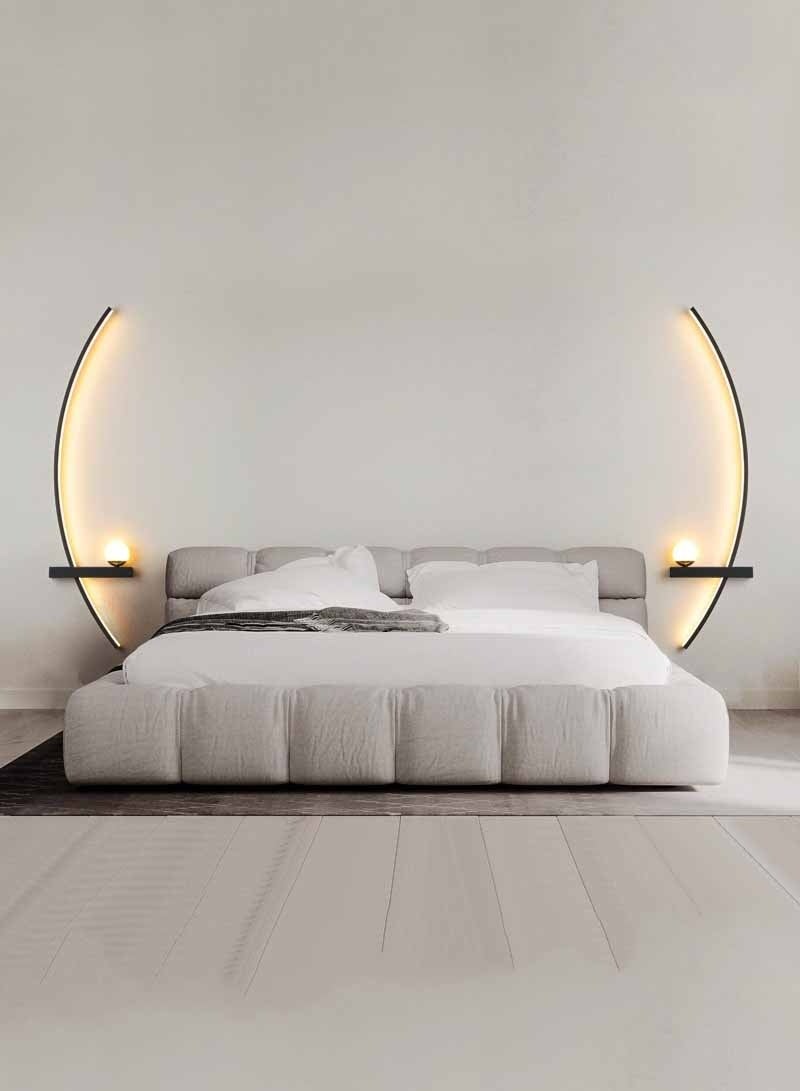 Monda LED Wall Lighting Modern Wall Lights Aluminum Home Decoration Long Strip Art Bedroom Bedside Lamp Living Room TV Background Wall Lamp - Image 3