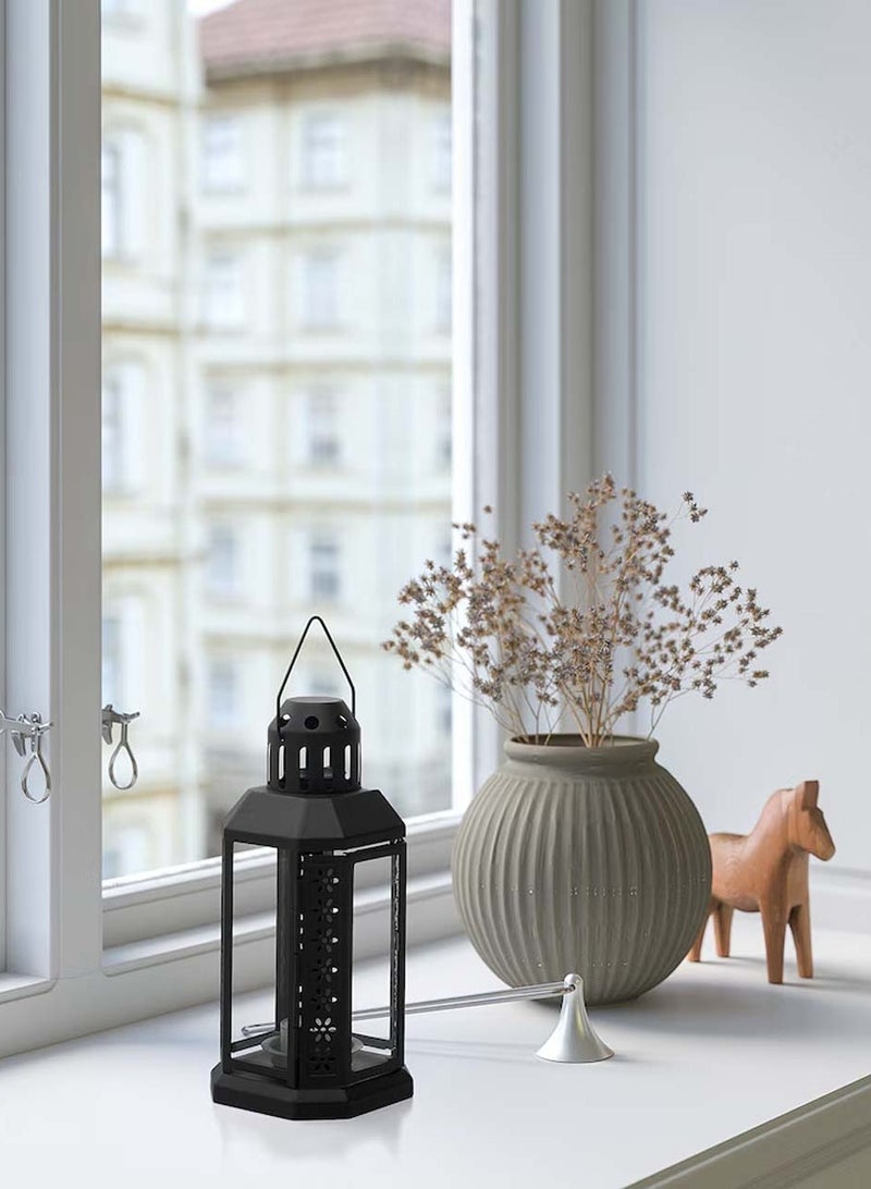 co arma Small candle holder in the shape of a metal Ramadan lantern, 22*10 cm - Image 4