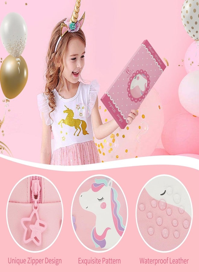 onemoky Small Makeup Bag for Girls, Cute Makeup Bag Travel Makeup Organizer Bag, Birthday Gifts for Girls 4 5 6 7 8 9 10 11 12 13 14 15 16 Years Old, Graduation Gifts for Teen Sister Daugther Friend - Image 3