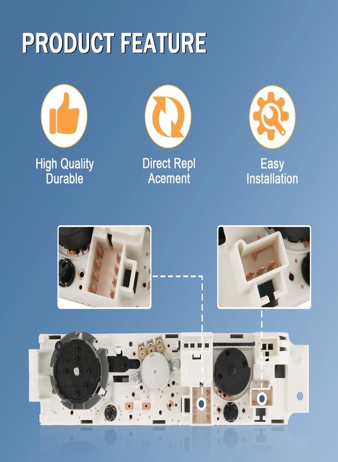 DICMIC وحدة التحكم في المناخ الأمامية DICMIC (مكيف الهواء/السخان) متوافقة مع سيارات شيفروليه إكسبريس 1500 وجي إم سي سافانا 1500 موديلات 2001-2014، وشيفروليه إكسبريس 2500 و3500 وجي إم سي سافانا 2500 و3500 موديلات 2001-2021. بديل للأرقام: 599-293، 15773676 - Image 5