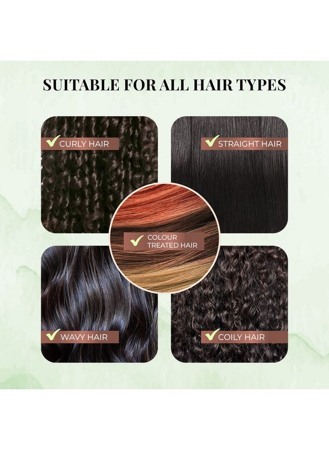 Just Herbs Ayurvedic Silky Strength Anti Dandruff & Hairfall Shampoo For Men & Women Suitable For Dry Hair Scalp Sulphate & Paraben Free 200 Ml  - Image 4