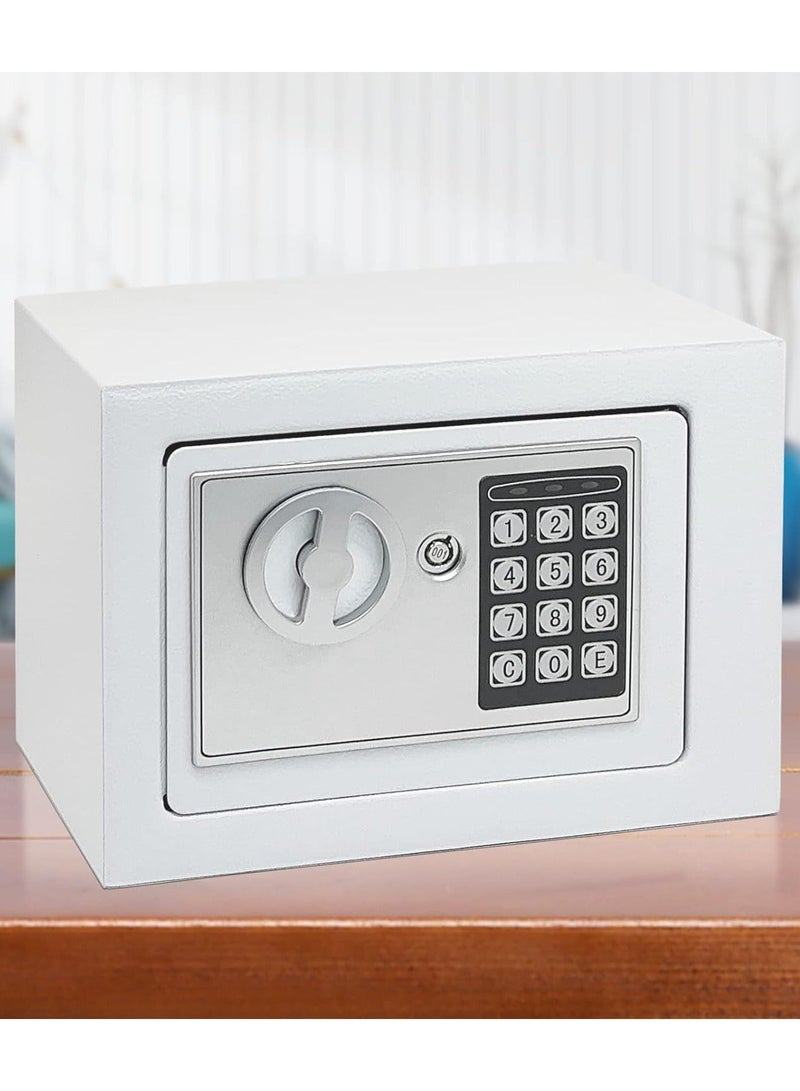 Digital Electronic Steel Security Safe Box - PIN Code Lock & Emergency Override Keys - Ideal for Home, Office, and Hotel - Image 4