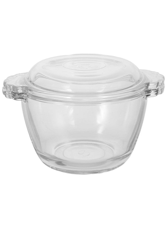 BESTOYARD 10 Oz Glass Bowl with Lid, Small Mixing Prep Bowl, Mini Ramekins for Cooking, Microwave Safe Individual Serving Dish for Desserts, Food, Spicy Storage Container - Image 1