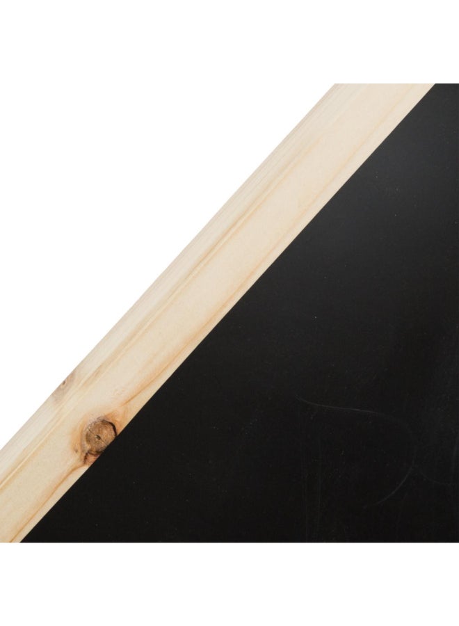 atmosphera Home Giant Slate Chalkboard for Kids Black and Brown 117 x 3 x 75.5 cm 158534 - Image 2