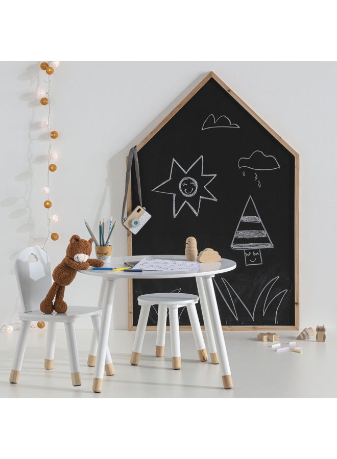 atmosphera Home Giant Slate Chalkboard for Kids Black and Brown 117 x 3 x 75.5 cm 158534 - Image 5