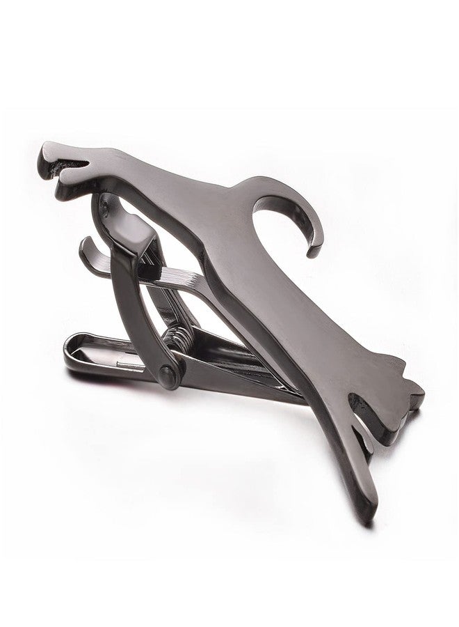 Yoursfs Black Cat Tie Clips for Men Unique Animal Tie Bar Personailzed Tie Clip Wedding Clothing Accessories - Image 4