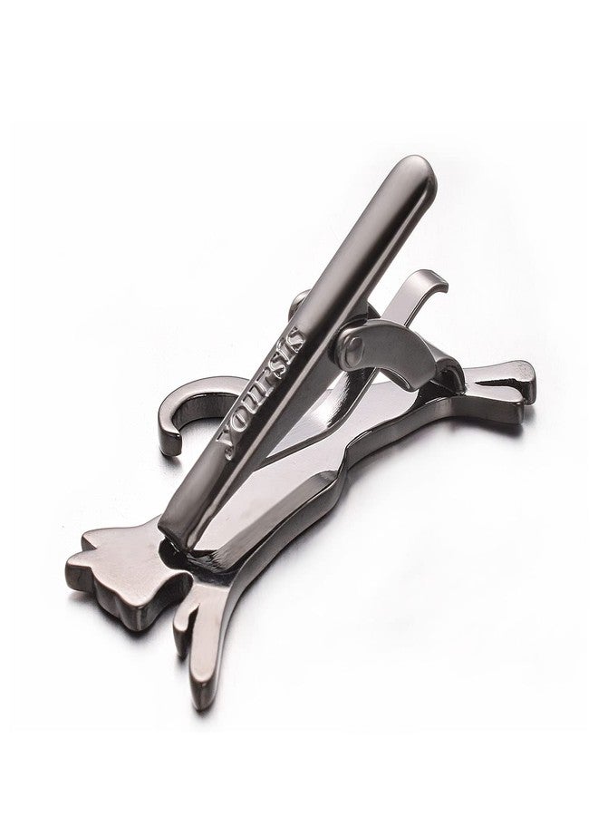 Yoursfs Black Cat Tie Clips for Men Unique Animal Tie Bar Personailzed Tie Clip Wedding Clothing Accessories - Image 5