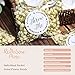 Rainbow Pana RainbowPana 50 Pack Wedding Confetti Dried Flower Petals Jasmine Buds Biodegradable Flower Petals for Weddings Dried Flower Confetti Wedding Send Off Exit Tosses - Image 2