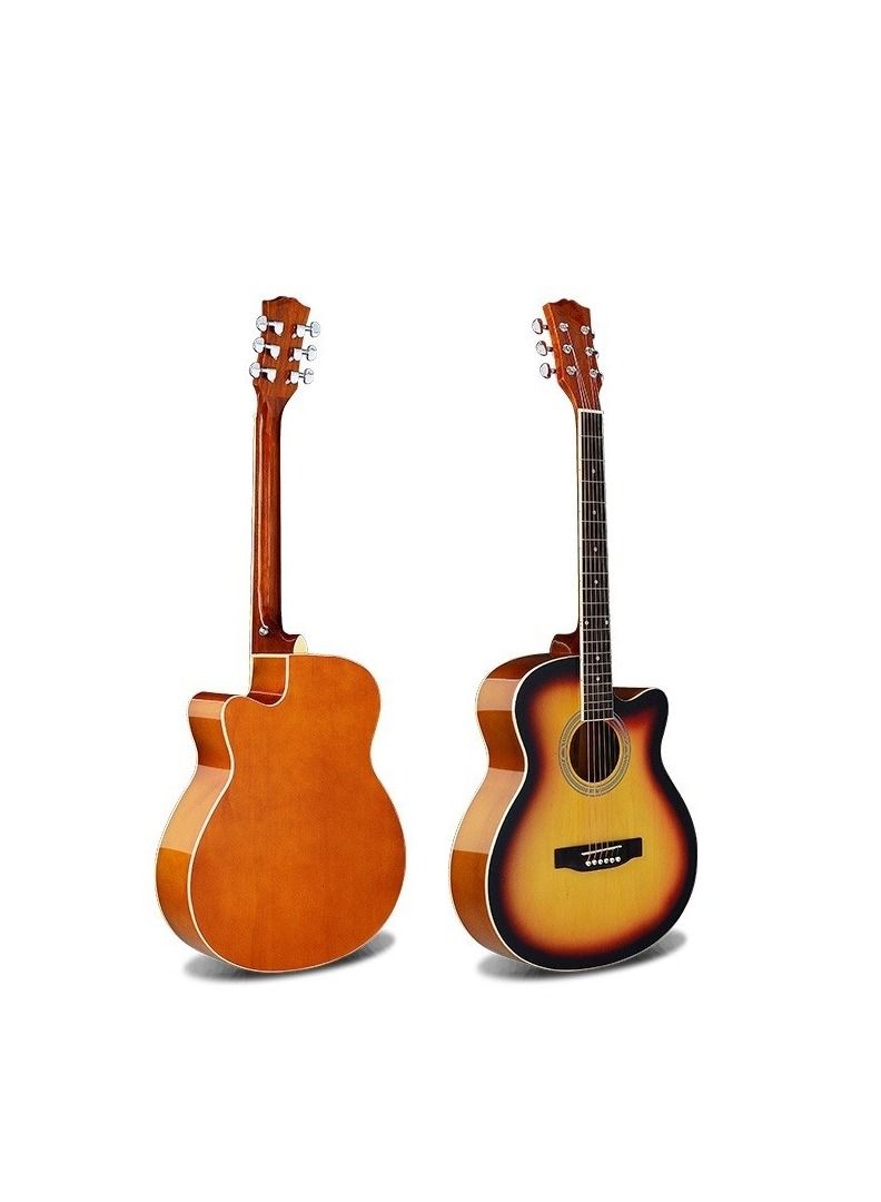 ميغاريا جيتار أكوستيك 40 بوصة مع حقيبة وحزام وحامل جيتار - Image 3