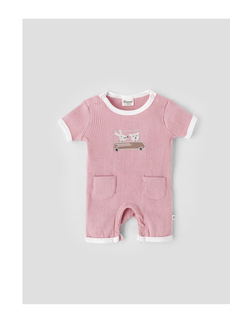 POPEES Half Sleeve Romper for Baby Boys - Kids Clothing - Image 2