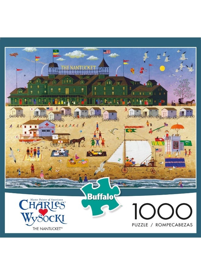 Buffalo Games Buffalo Games - Charles Wysocki - The Nantucket - 1000 Piece Jigsaw Puzzle  - Image 2