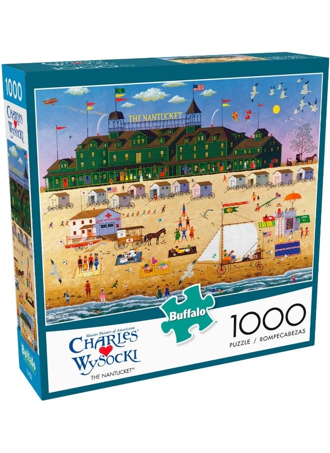 Buffalo Games Buffalo Games - Charles Wysocki - The Nantucket - 1000 Piece Jigsaw Puzzle  - Image 3
