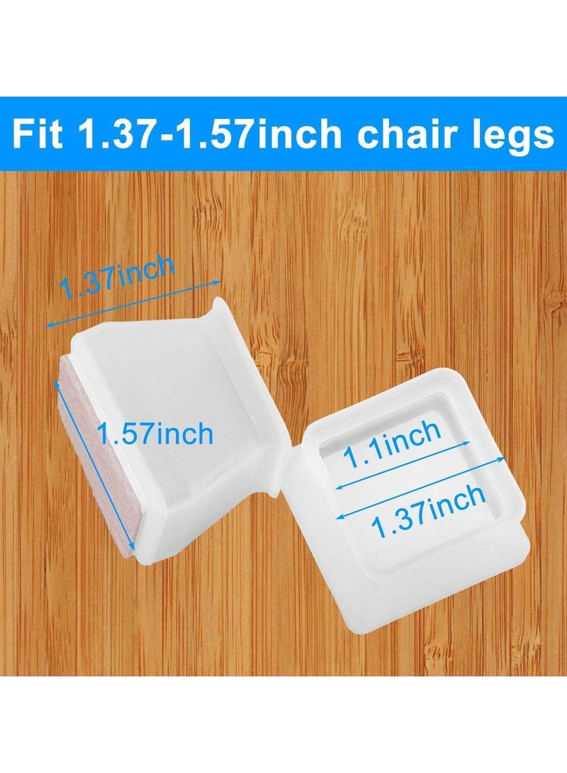 SYOSI 32 Pieces Silicone Chair Leg Protectors - Image 2