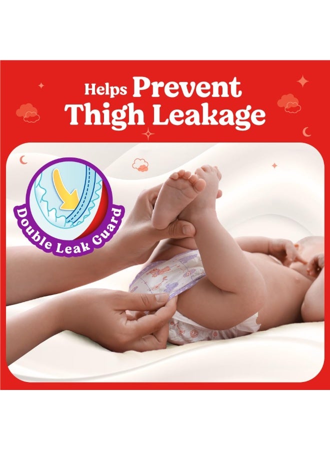 Huggies Dry Tape | Adjustable Tape Style Baby Diapers, Small (S) Size (4-8 Kgs), Combo Pack of 68 | Up To 2X Faster Absorption, Up To 12 Hours Overnight Absorption (34 Count, Pack of 2) - Image 2