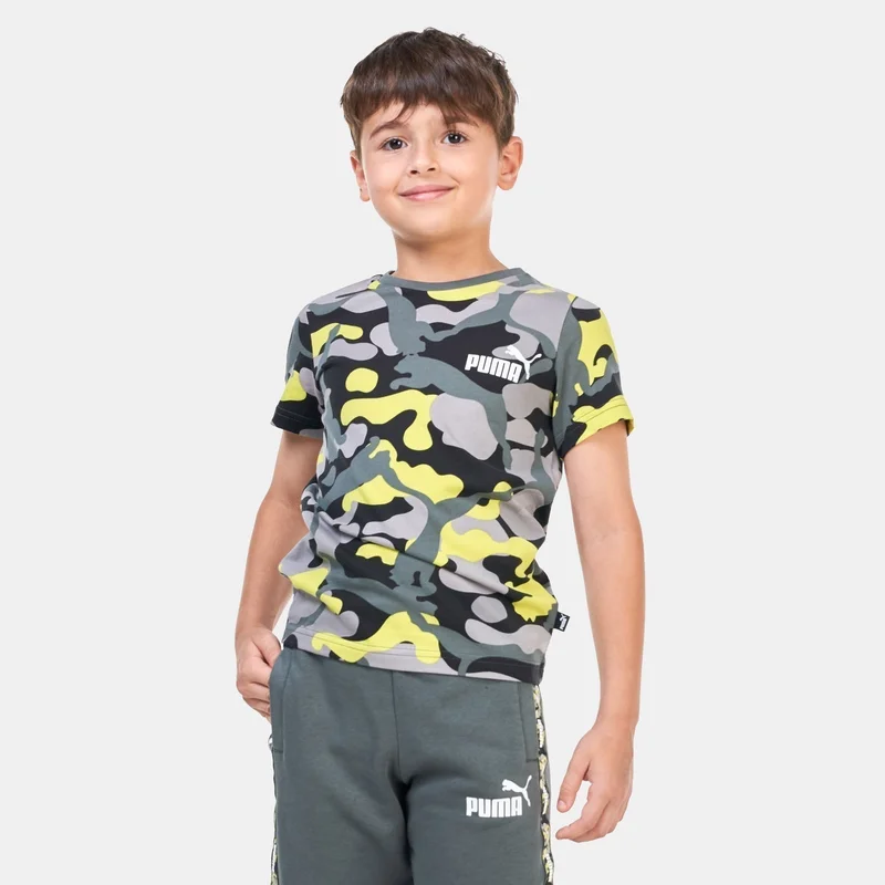 PUMA Kids' Essentials+ Camo T-Shirt