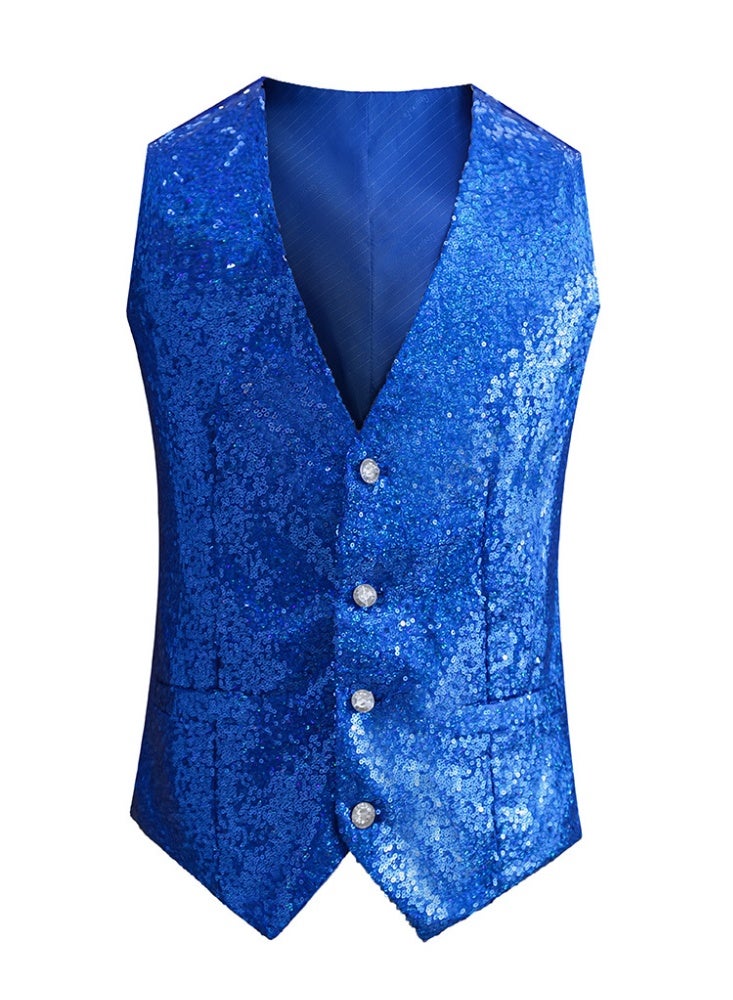 Shougu New Fashionable Casual Men's Suit Vest - Image 1
